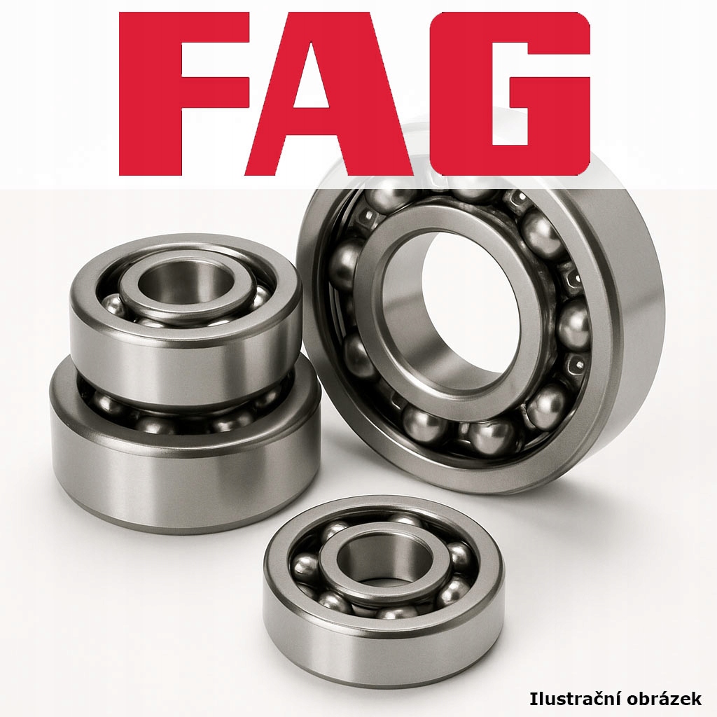6018-2RSR, Fag Hlubokodrážková kuličková ložiska 90x140x24 mm, 1.22 g