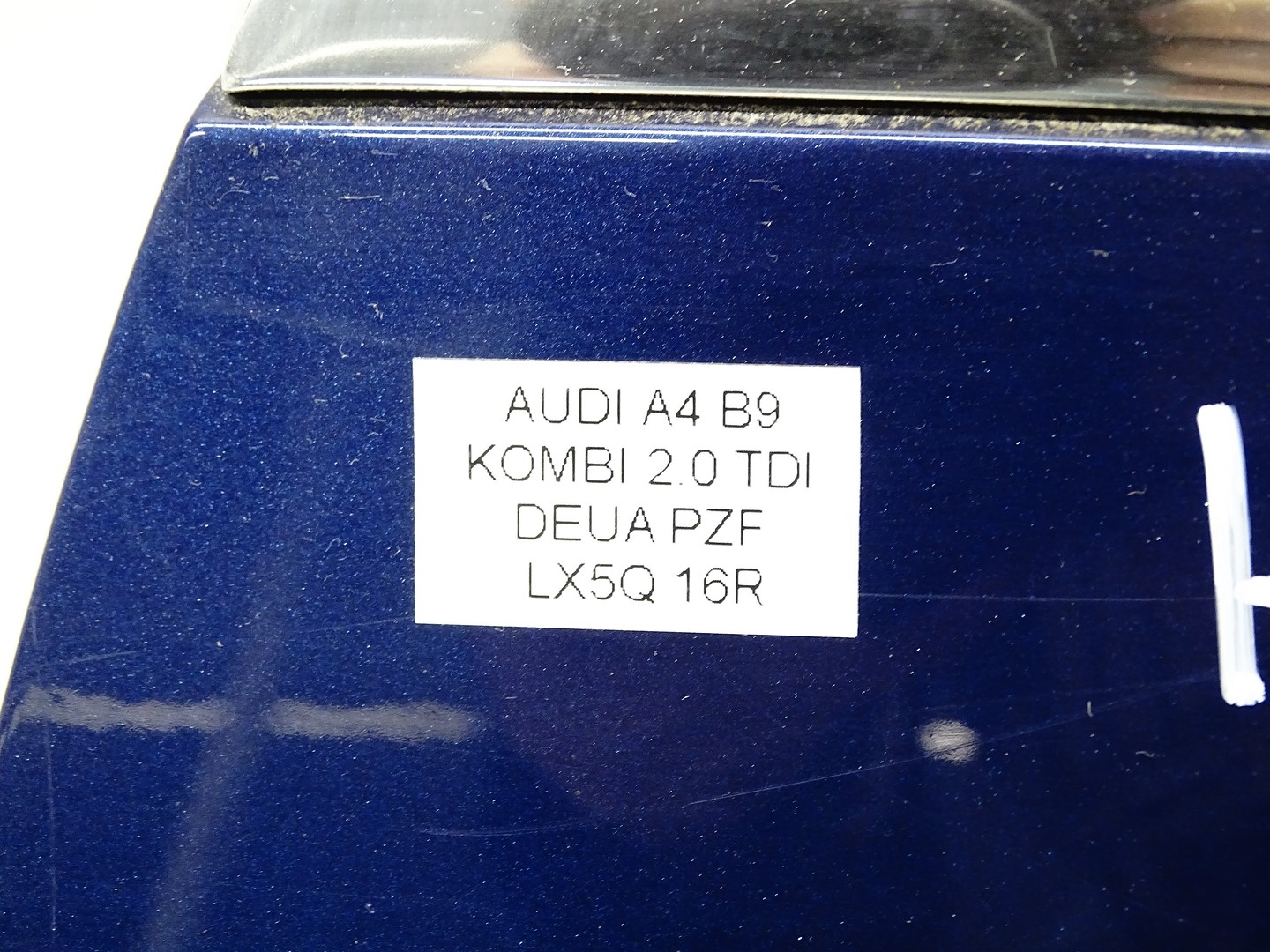 Audi A4 B9 Tür Hinten Rechts Kombi Door Porta Porte - Thumbnail 11
