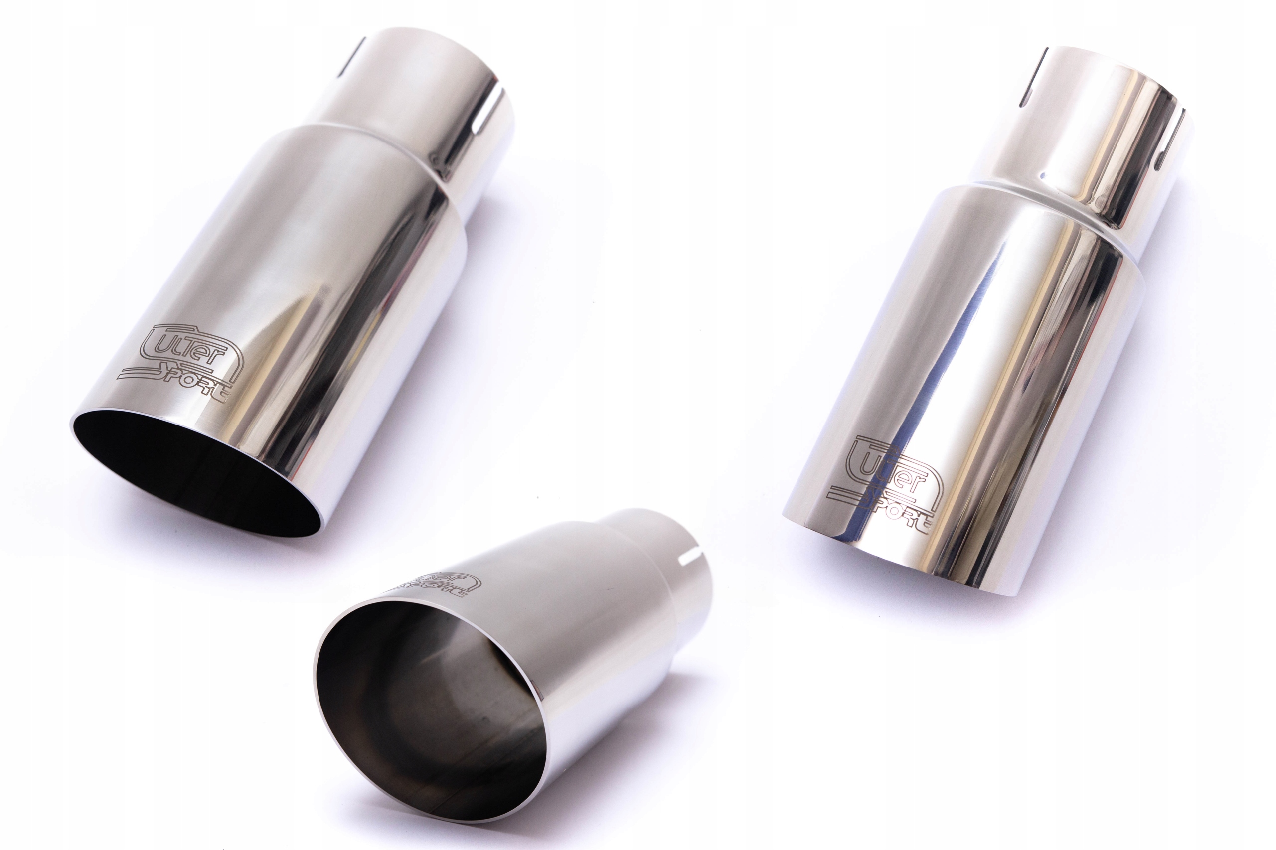 Наконечник глушителя ULTER 90 мм фитинг 65 мм