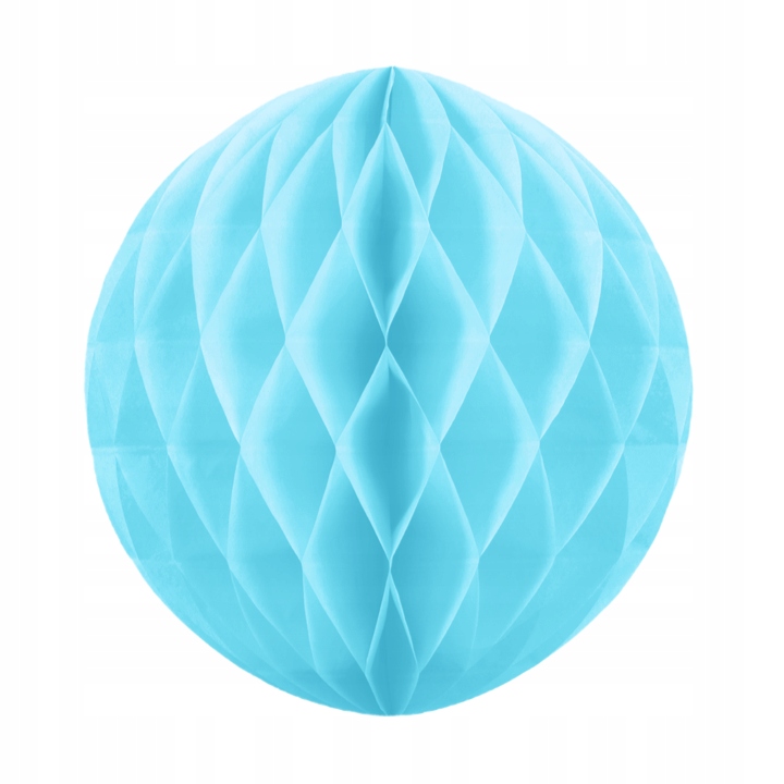 

Kula rozetka Błękitna 20cm rozkładana rozetka