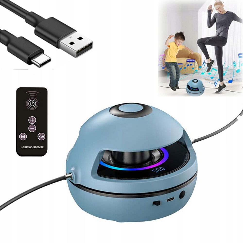 Švihadlo Automatické Inteligentní Modré Led Dálkové Ovládání Reproduktor