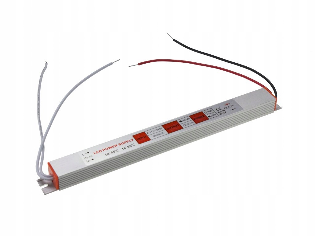 

Zasilacz Led ultra slim 2A 24W 12V do taśma Led