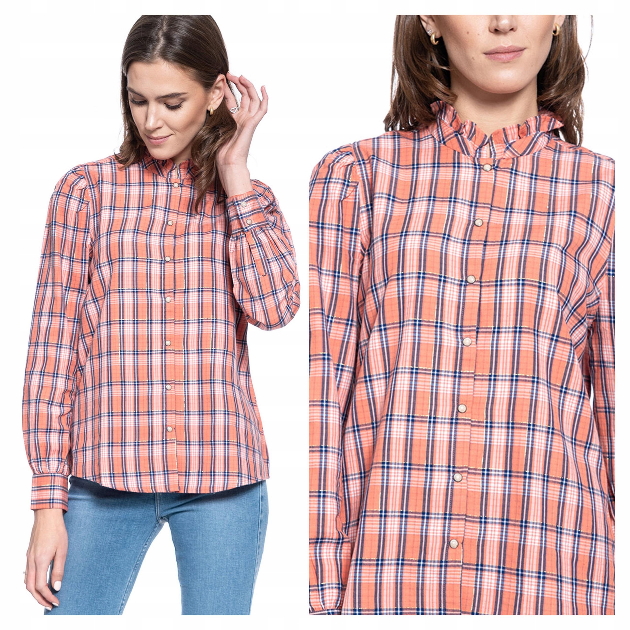 Mustang Emma Dámská Látková Košile Kostkovaná