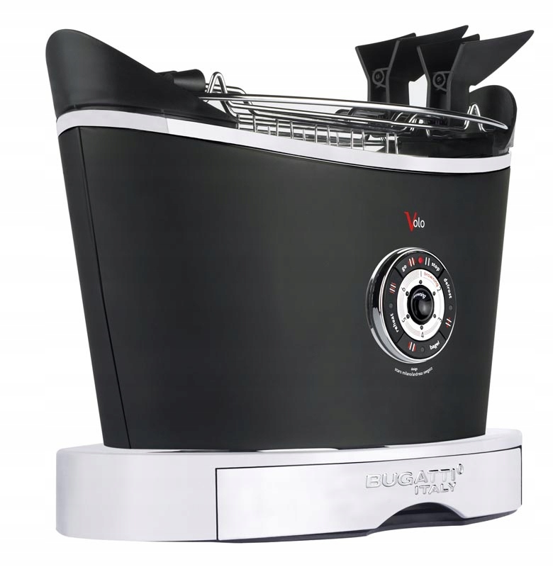 Toster czarny Volo Bugatti