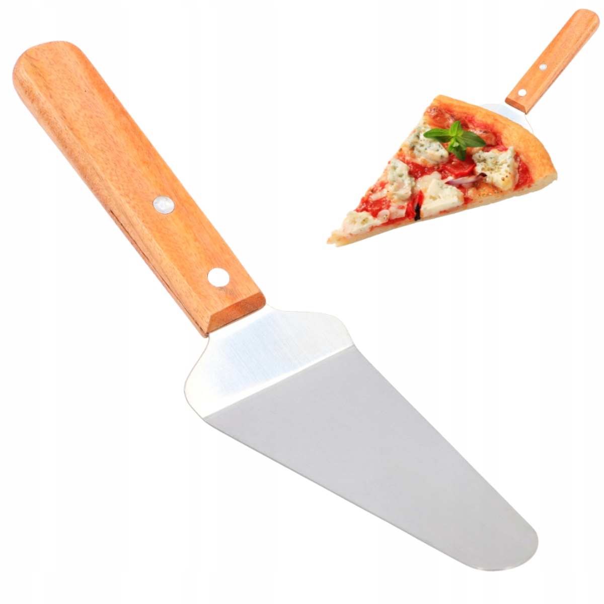 

Łopatka stalowa Szpatułka Do Pizzy ciasta Tortu