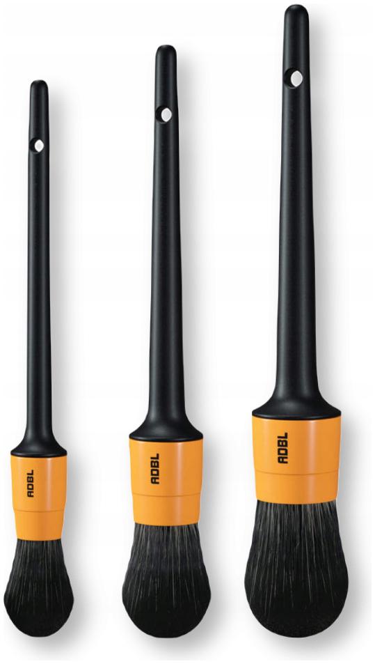 Adbl Zestaw Pędzli Round Detailing Brush 8 12 16