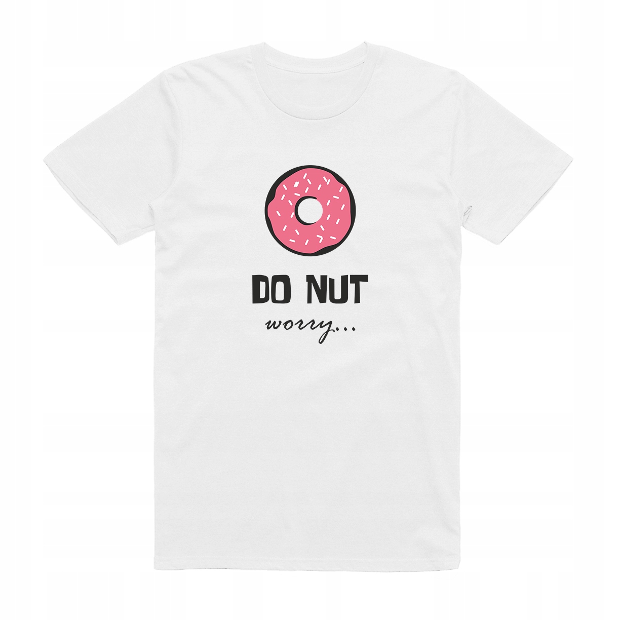 

M - Koszulka T-shirt Donut Don't Worry Be Happy