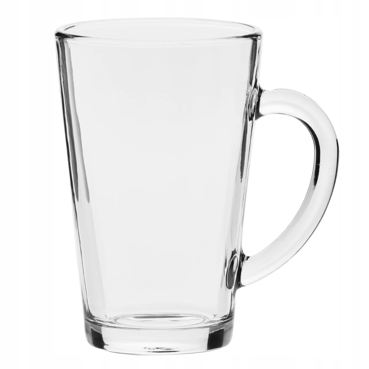 Kubki do kawy caffe latte macchiato 6szt 300ml wygodne szklanki z uchem Marka Glasmark