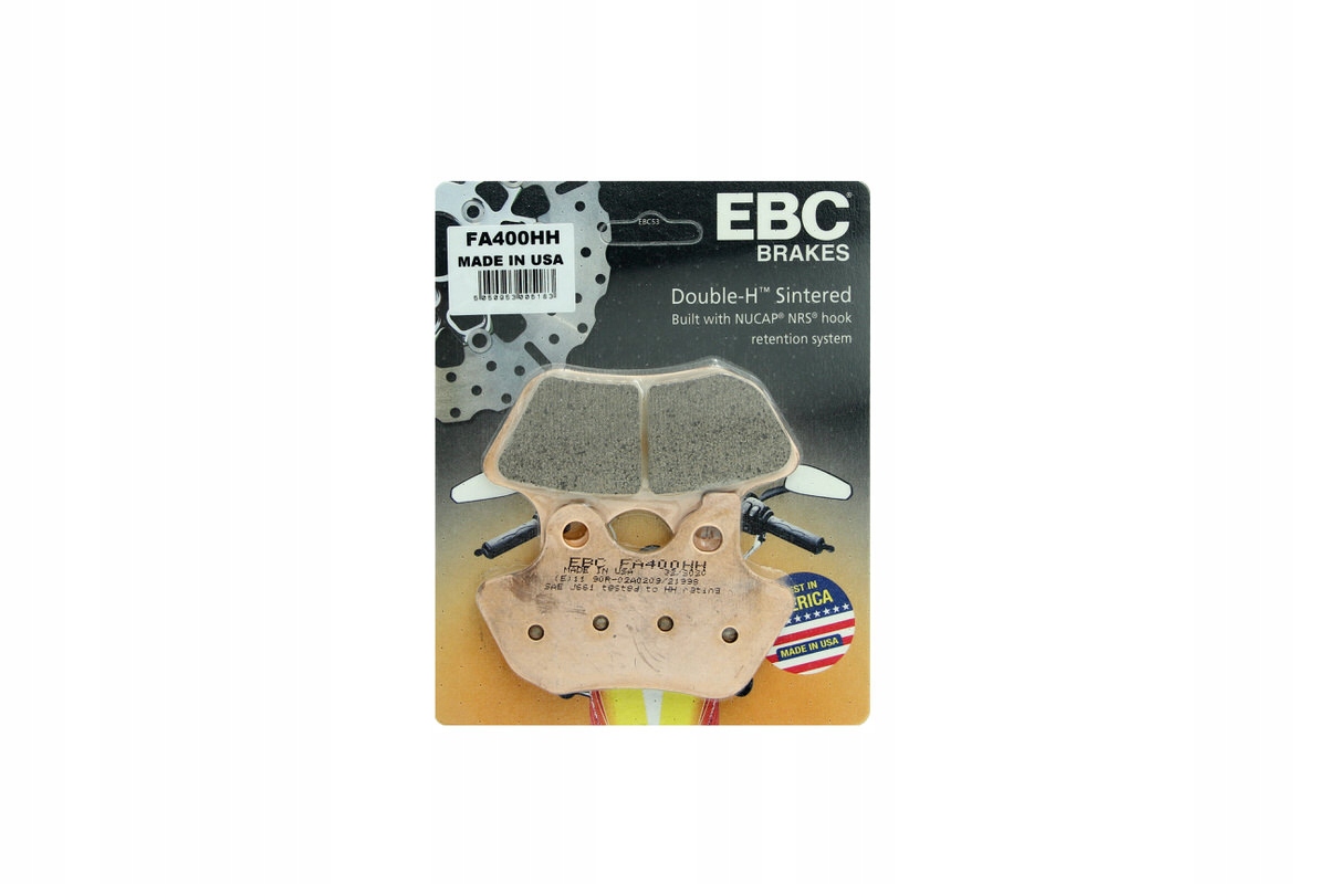 Klocki hamulcowe do Harley Davidson Flstf/flstfi Fat Boy (00-07) Ebc FA40