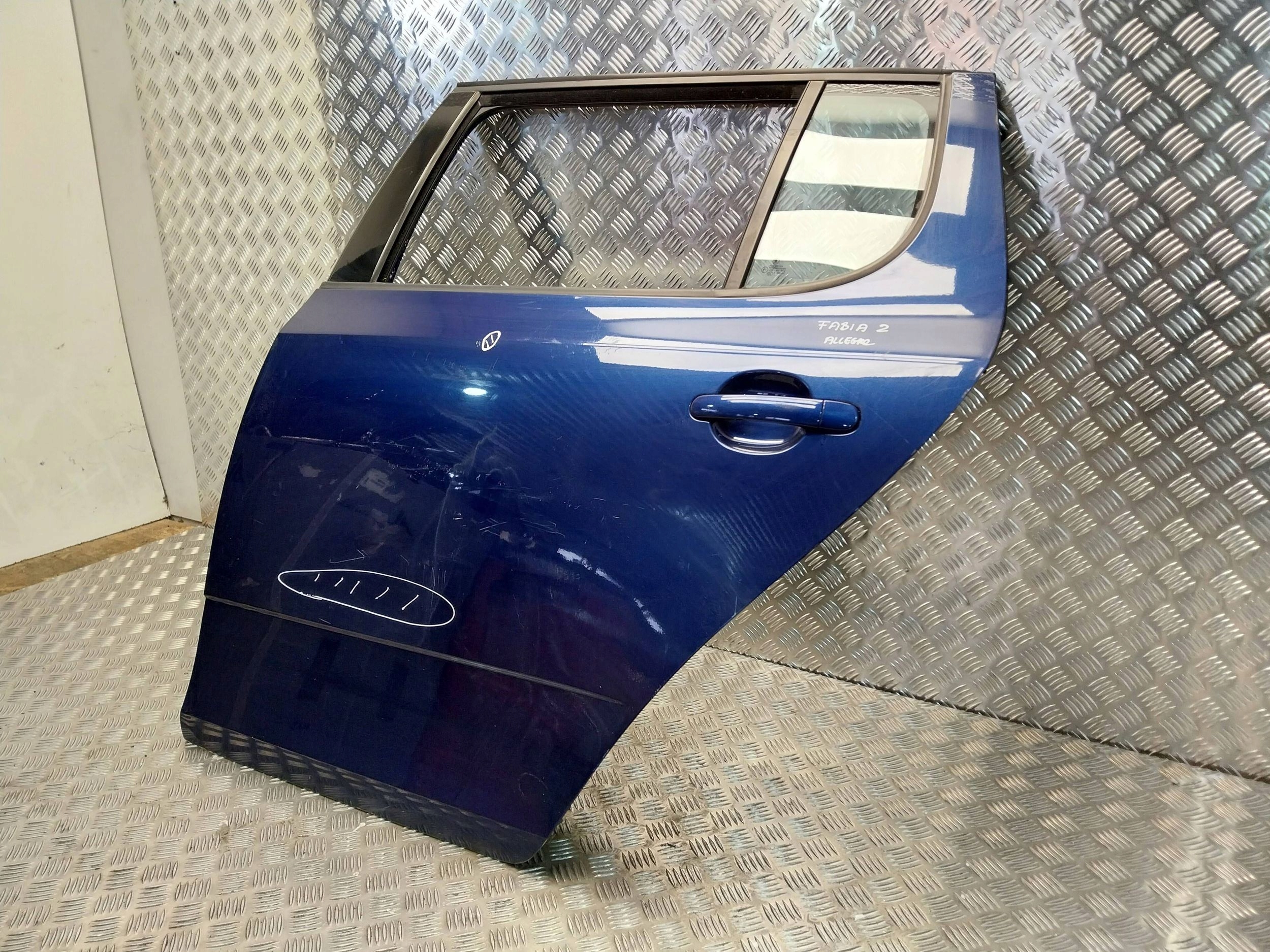 Tür heck links SKODA FABIA II HATCHBACK 07