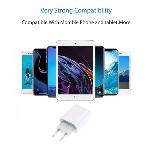 Ładowarka USB C 30 W zasilacz do Google Pixel 8/7/6 Biała — miniatura 7