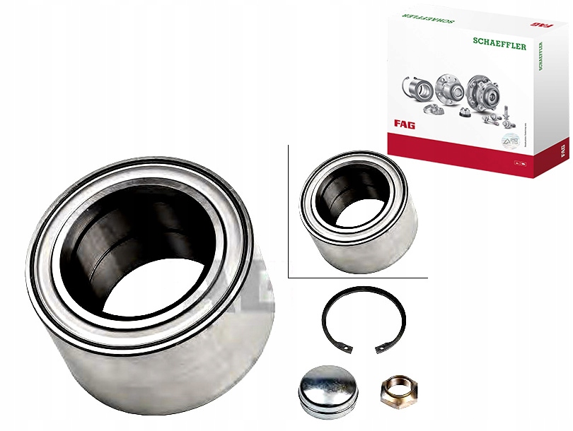 Ložisko Kola Fiat Přední Ducato 03- 11 14 Fag Sada řidiče #35