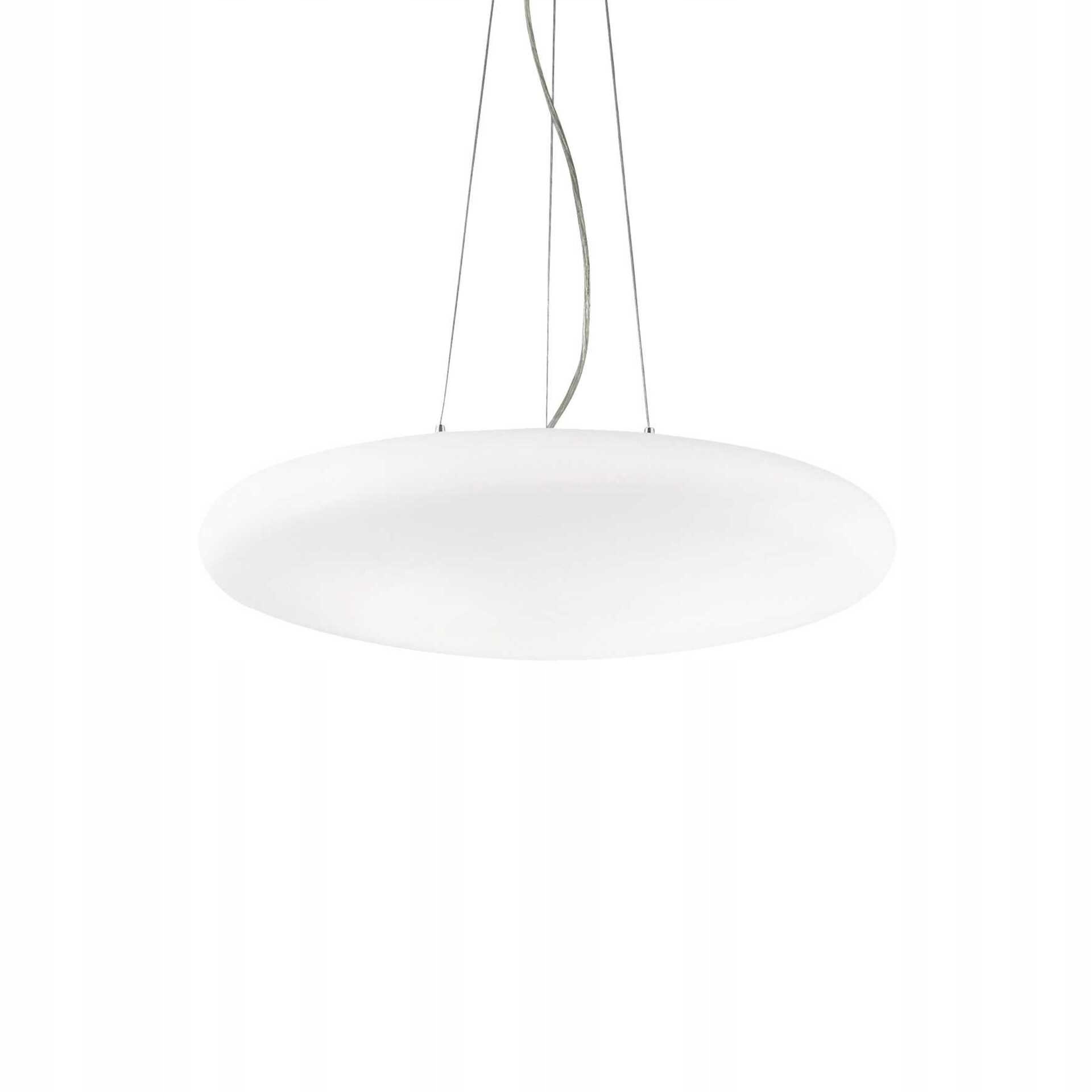 Závěsné svítidlo Ideal Lux Smarties Bianco SP5 D60 bílé 5xE27 kov/sklo