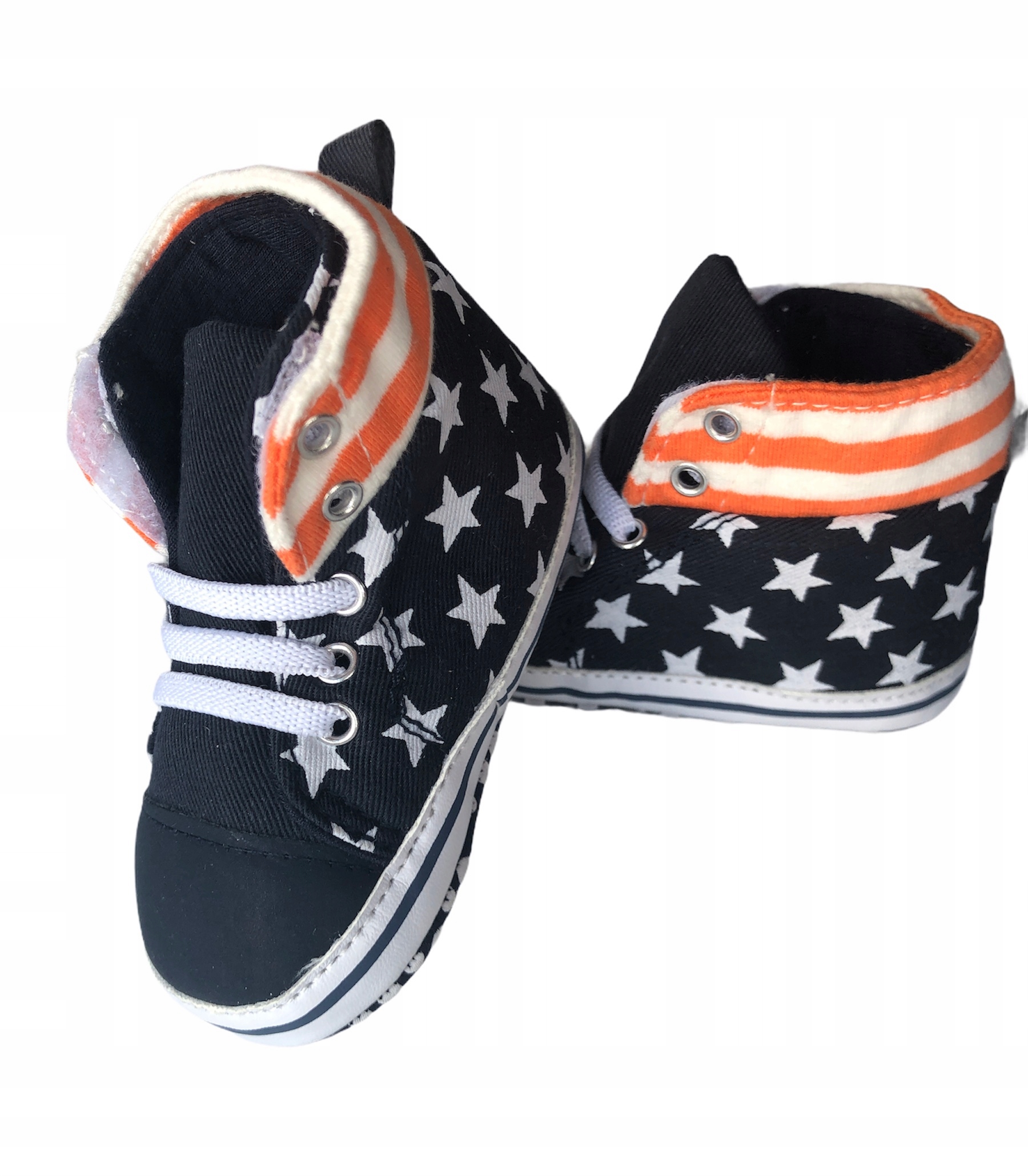 Buciki niemowlę niechodki mięciutkie trampki 6-12m