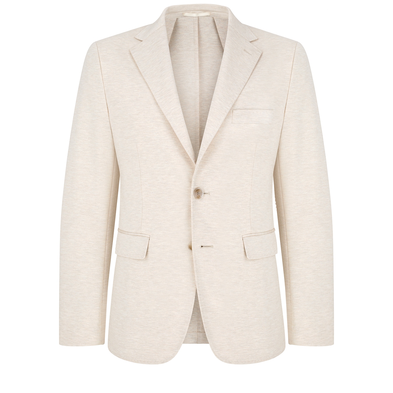 Béžová jednořadá sako Slim Fit Pako Lorente vel