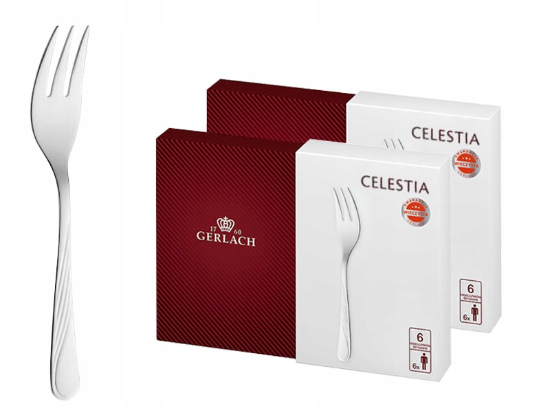 

Gerlach Celestia Widelczyki Do Ciasta 12 El Połysk