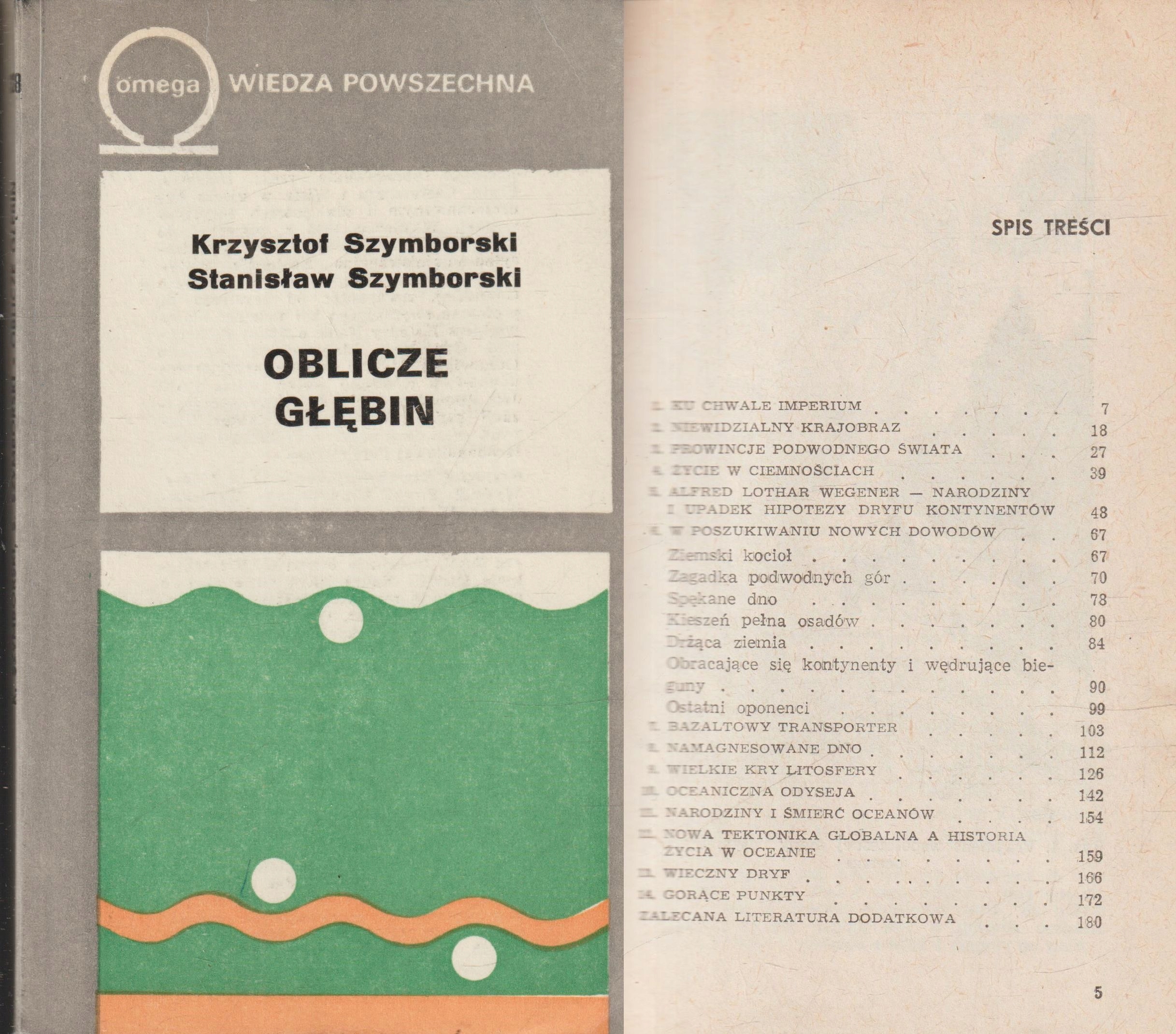 OBLICZE GŁĘBIN Szymborski