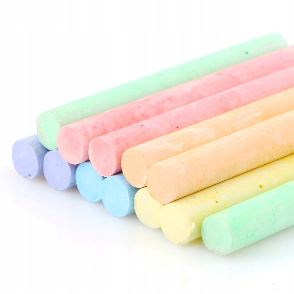 V3 OKRĄGŁA KOLOROWA KREDA SZKOLNA DO TABLIC 12szt. Kod producenta kredy