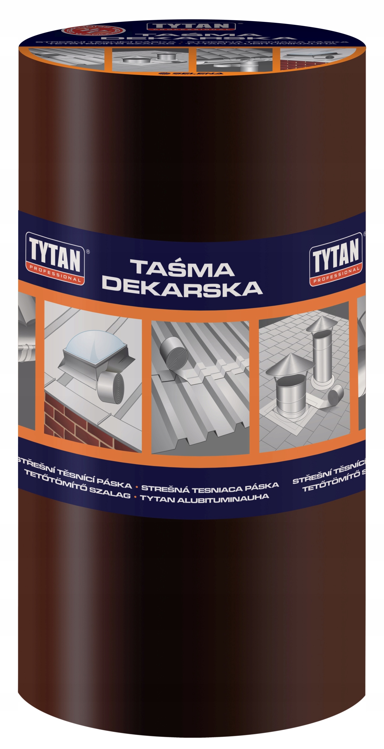 TYTAN TAŚMA DEKARSKA BRĄZ 30CMX10M