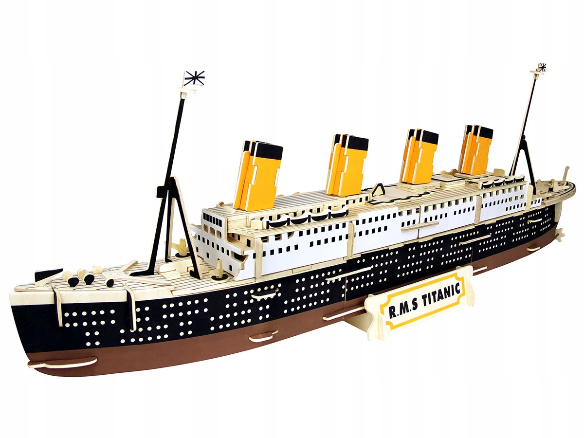 

Okręt statek R.m.s Titanic składanka P396