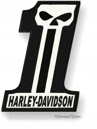 

Naszywka termo Harley Davidsoin haft 100mm x 72mm