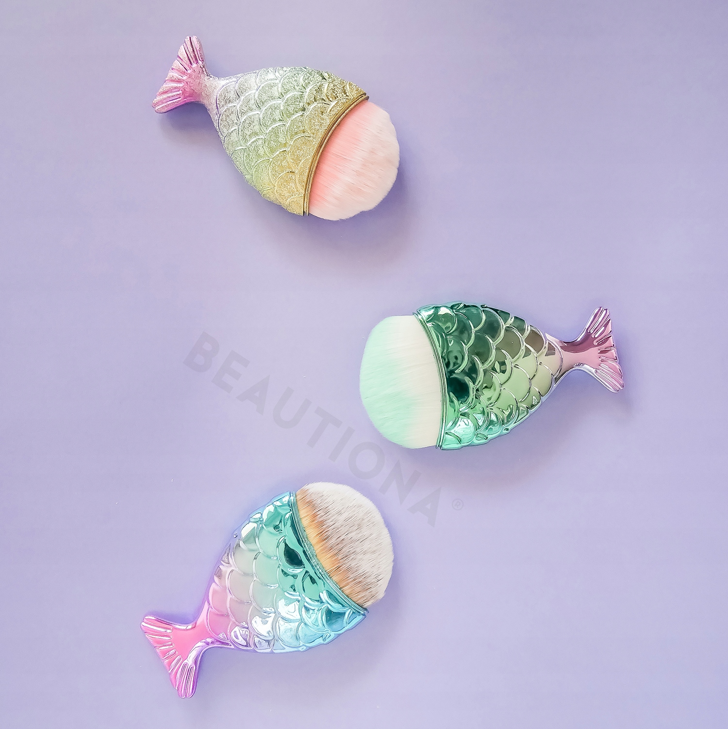 PĘDZEL RYBKA DO ODPYLANIA PYŁU PAZNOKCI MAKIJAŻU Typ pędzli pojedynczy pędzel