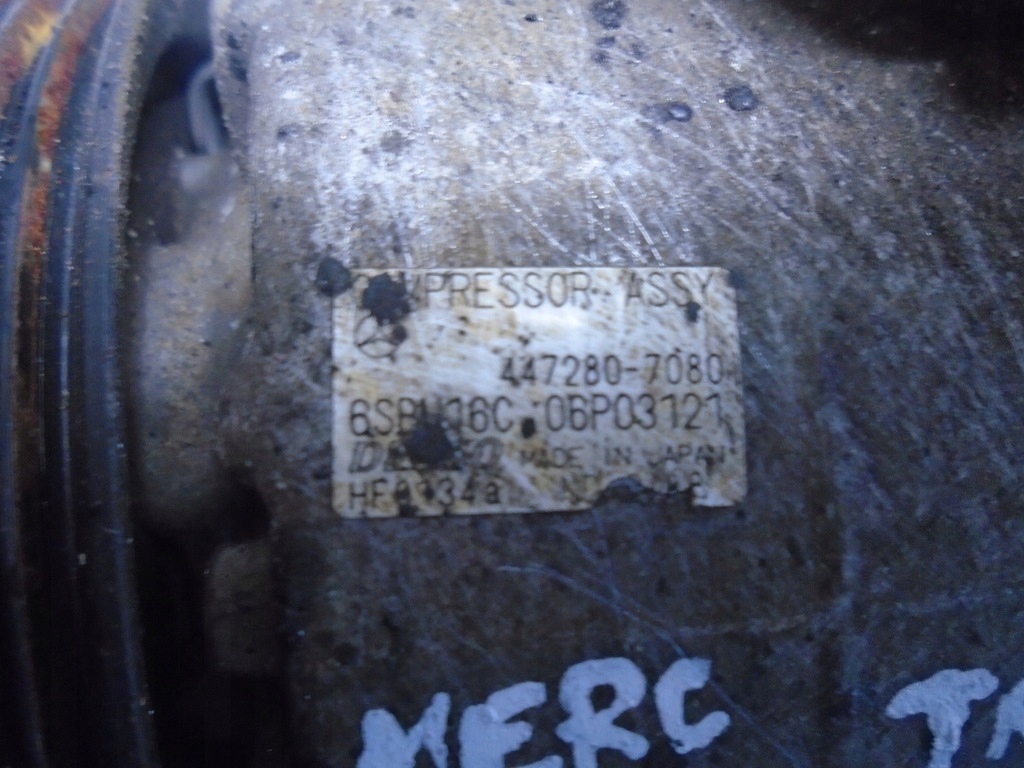 MERCEDES W204 W212 1.6CGI air conditioning compressor 447280-7080