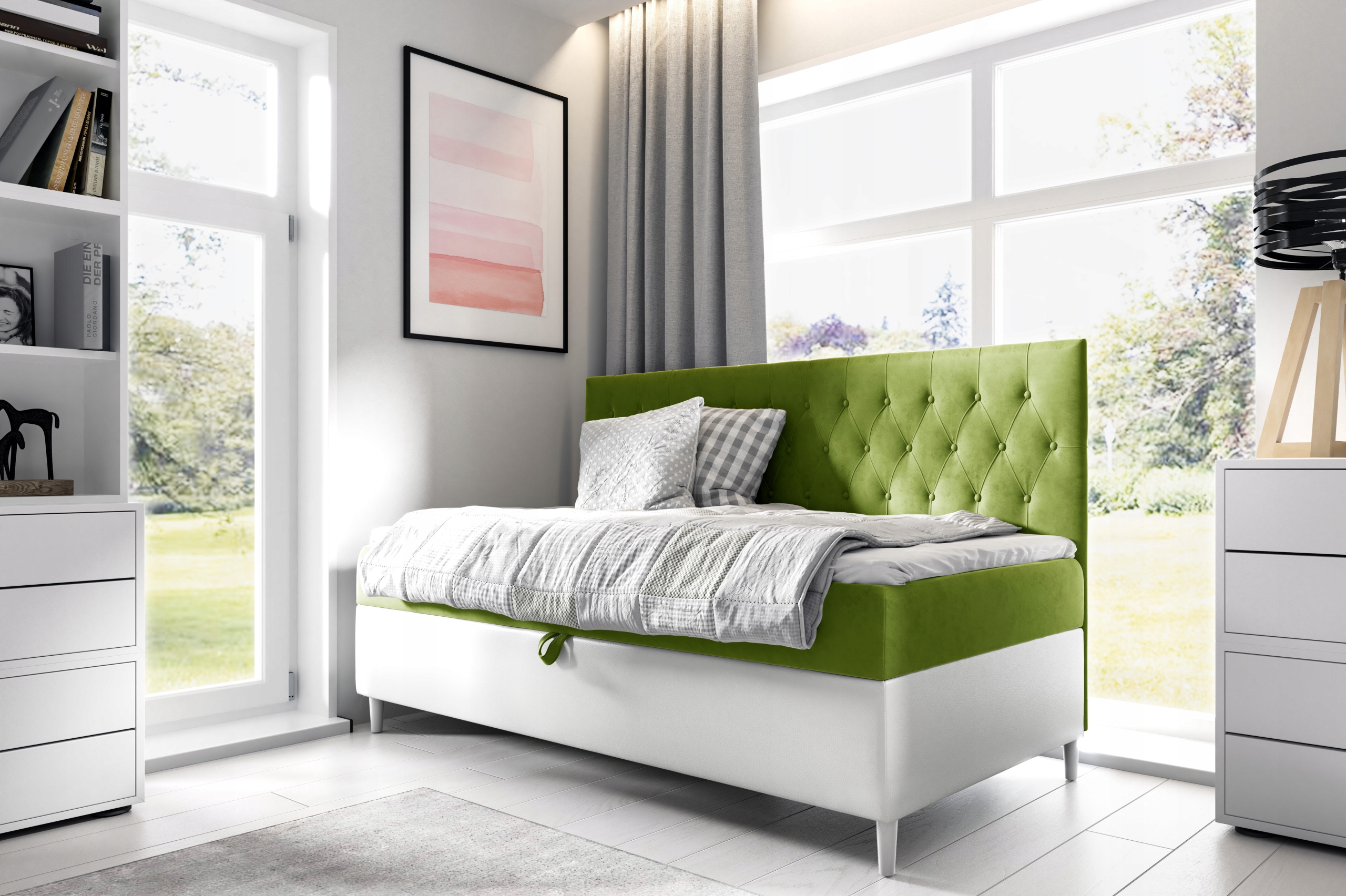 Łóżko dziecięce JOY 2 100/200 Kolekcja kids