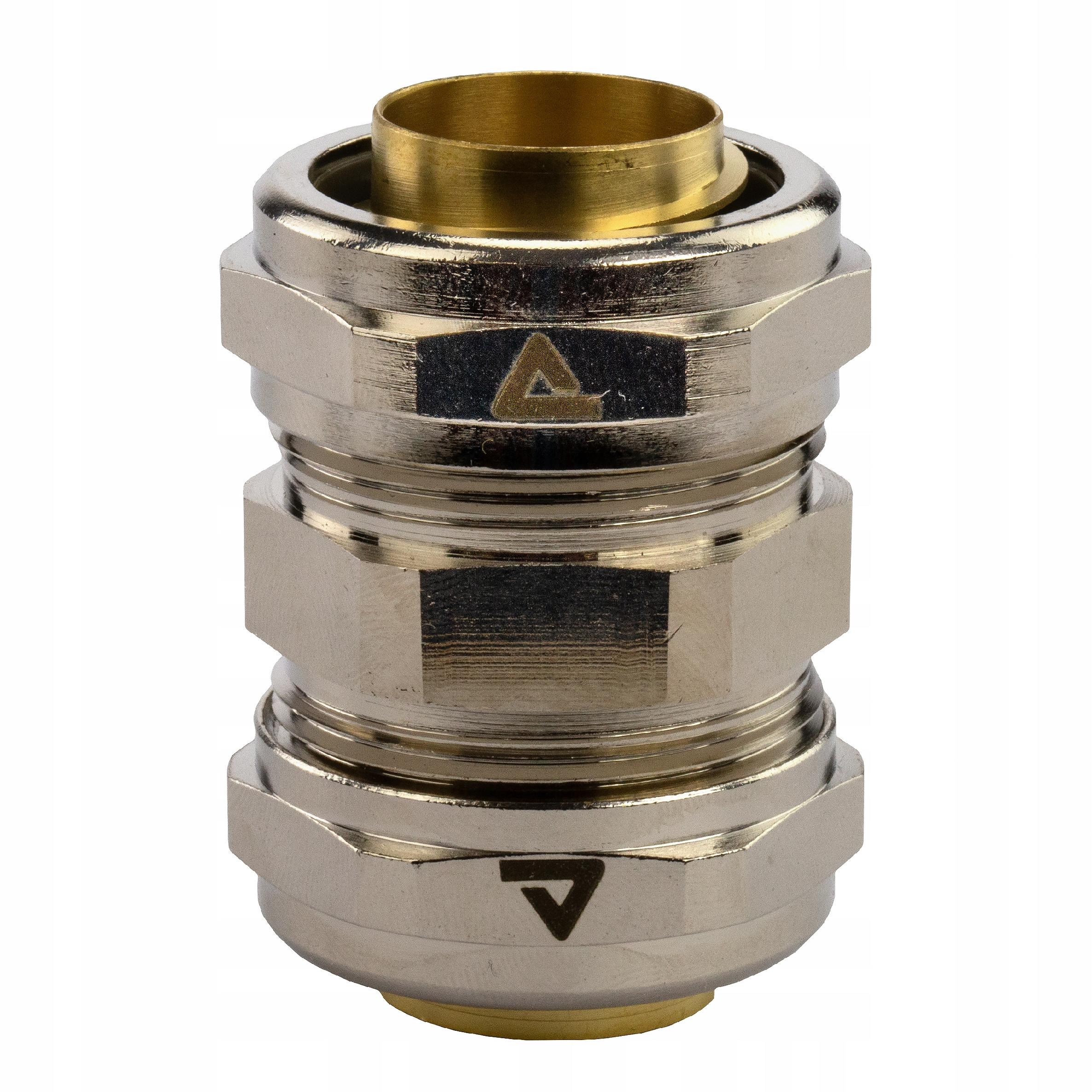 ŁĄCZNIK METALOWY ZŁĄCZKA DO RUR PESZLI 16mm IP65