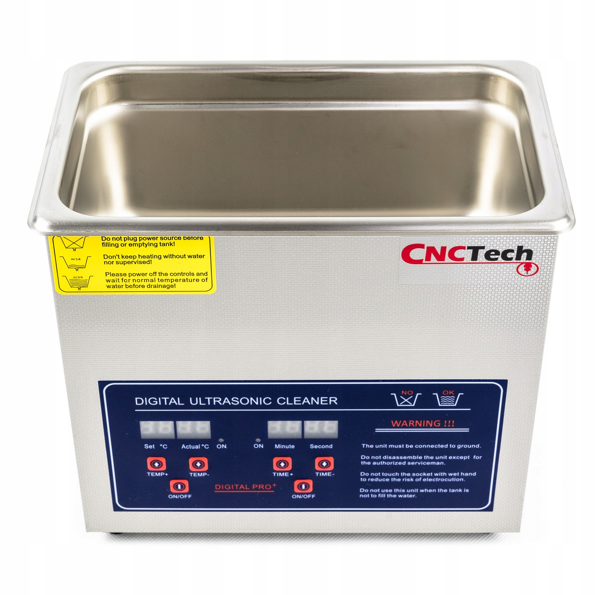 MYJKA ULTRADŹWIĘKOWA 3L + KOSZ + MOC 220W