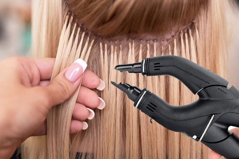 Zestaw Do Przedłużania Włosów Zgrzewarka Szczotka EAN (GTIN) 881692110310