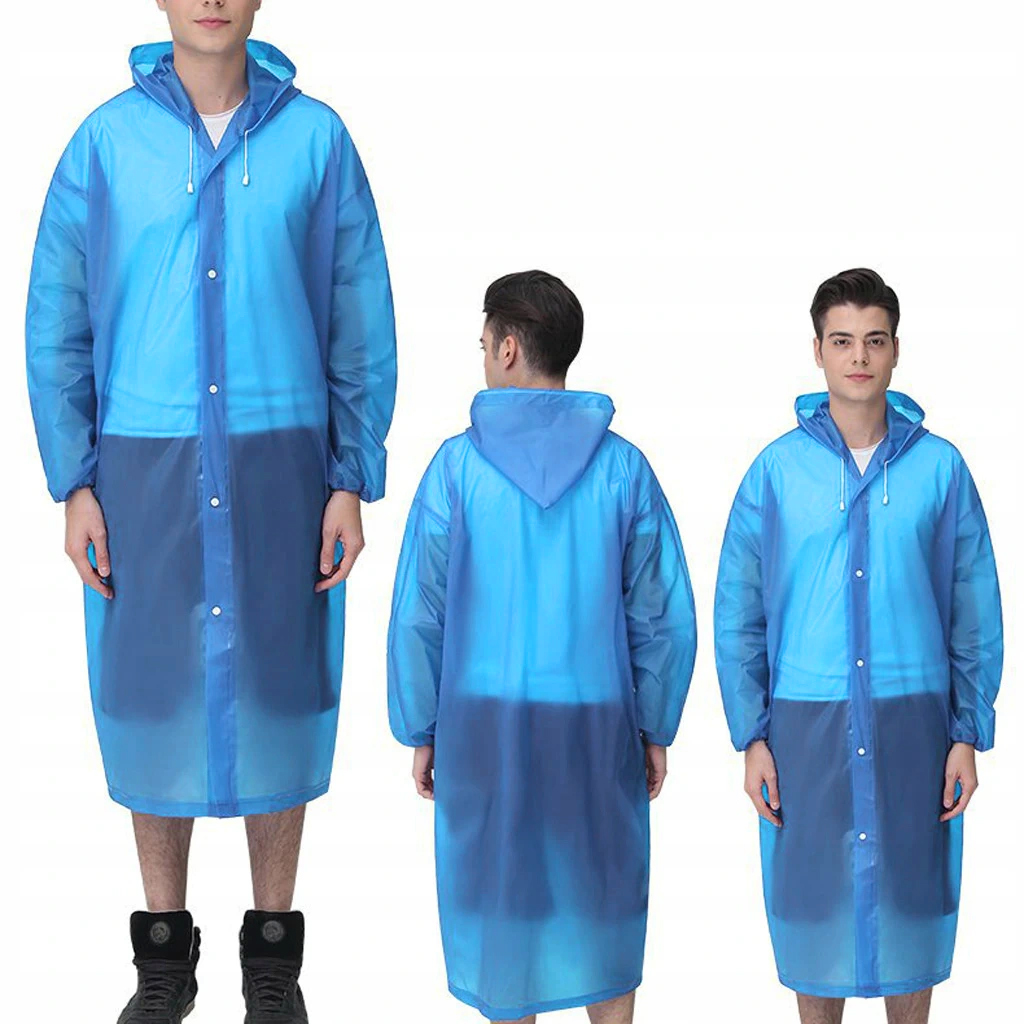 PŁASZCZ PRZECIWDESZCZOWY KIESZONKOWY FOLIOWY KOLOR Rozmiar uniwersalny