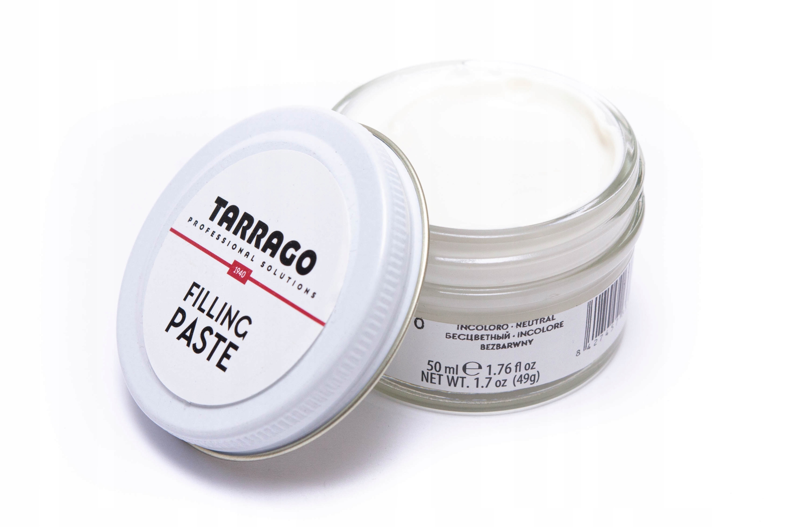 

Tarrago Filling Paste Bezbarwna Szpachla do skór