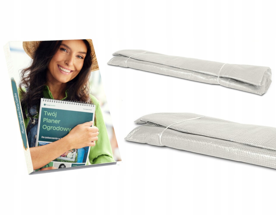 FOLIA na Tunel OGRODOWY 3x8x2 BIAŁA