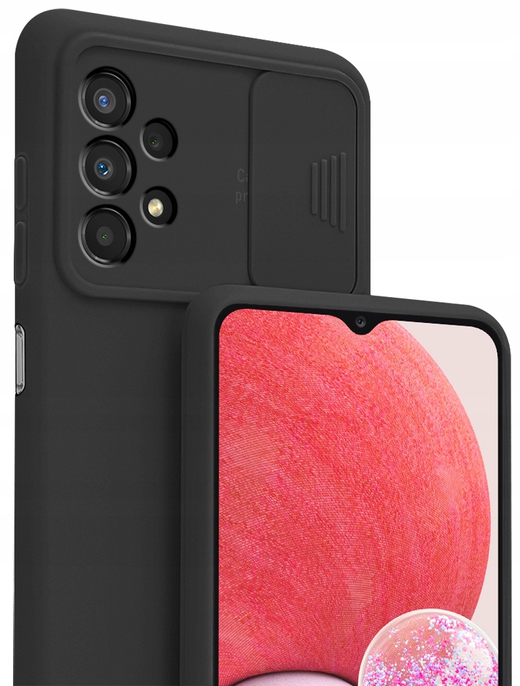 

Etui Silicone CamShield Szkło do Samsung A13 4G