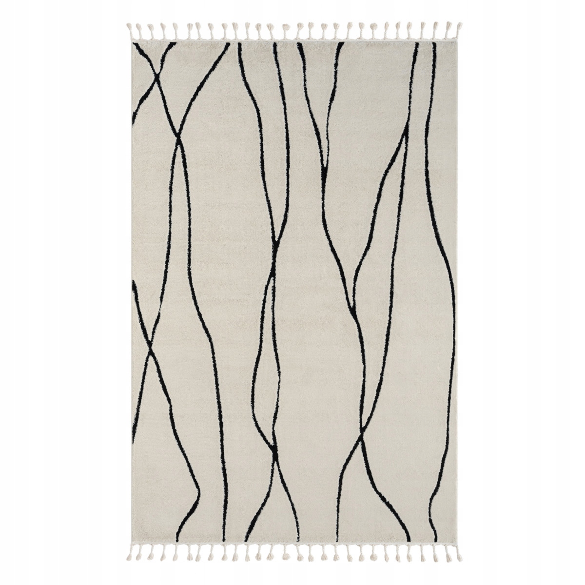 100x200 Kusový koberec Moroccan Serenity weiß