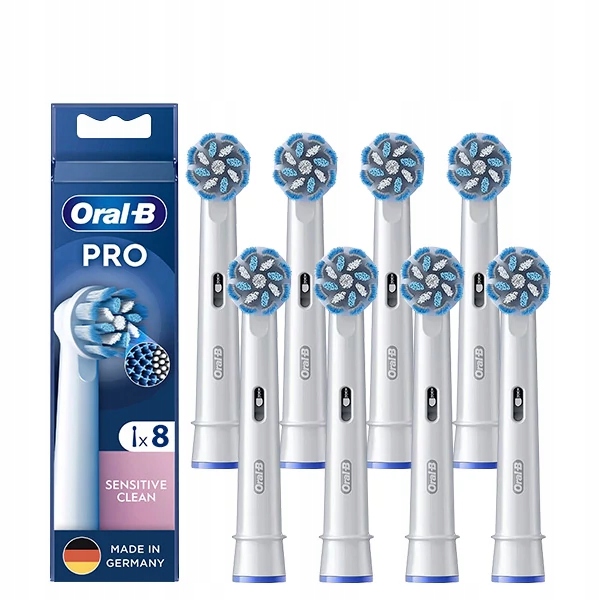 8x Końcówka do szczoteczki Oral-b EB60X Sensitive Ultrathin Junior