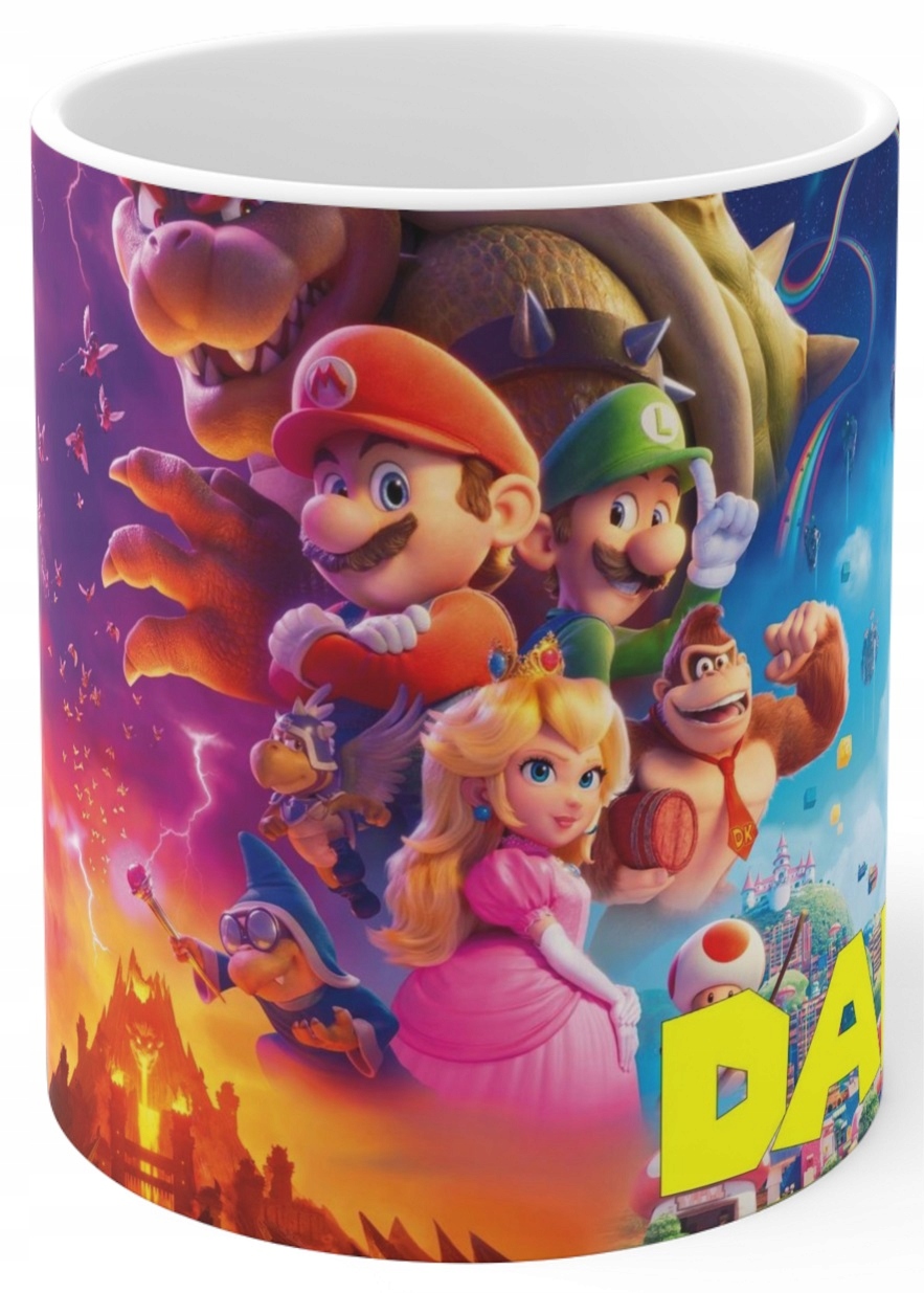 

Kubek imię Mario Bros movie bajka