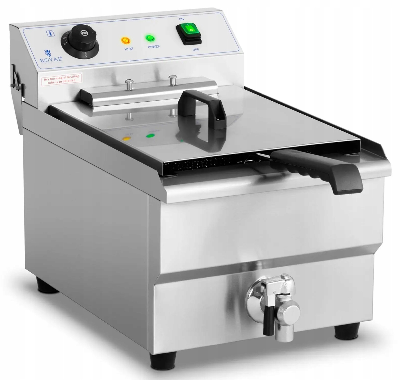 Elektrická fritéza 16 l 6000 W 400 V Royal Catering RCEF-16EHB 10011172