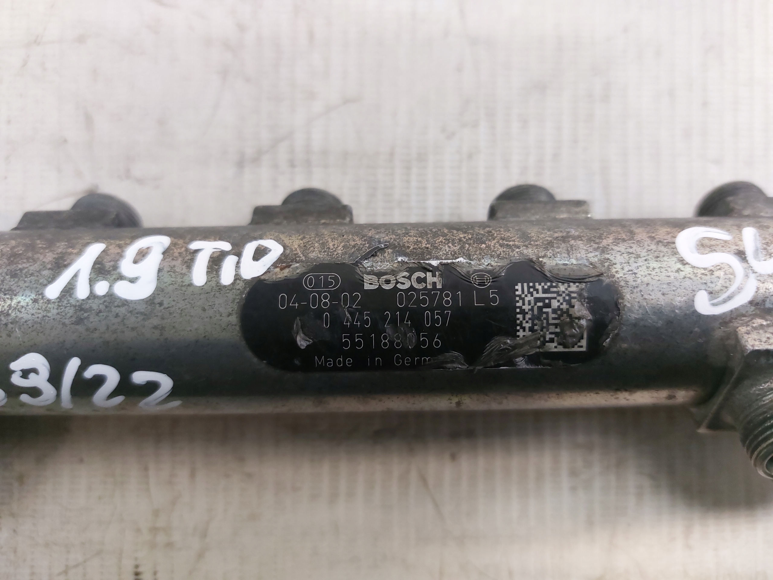 Rampe injection SAAB 93 9-3 II 1.9TiD