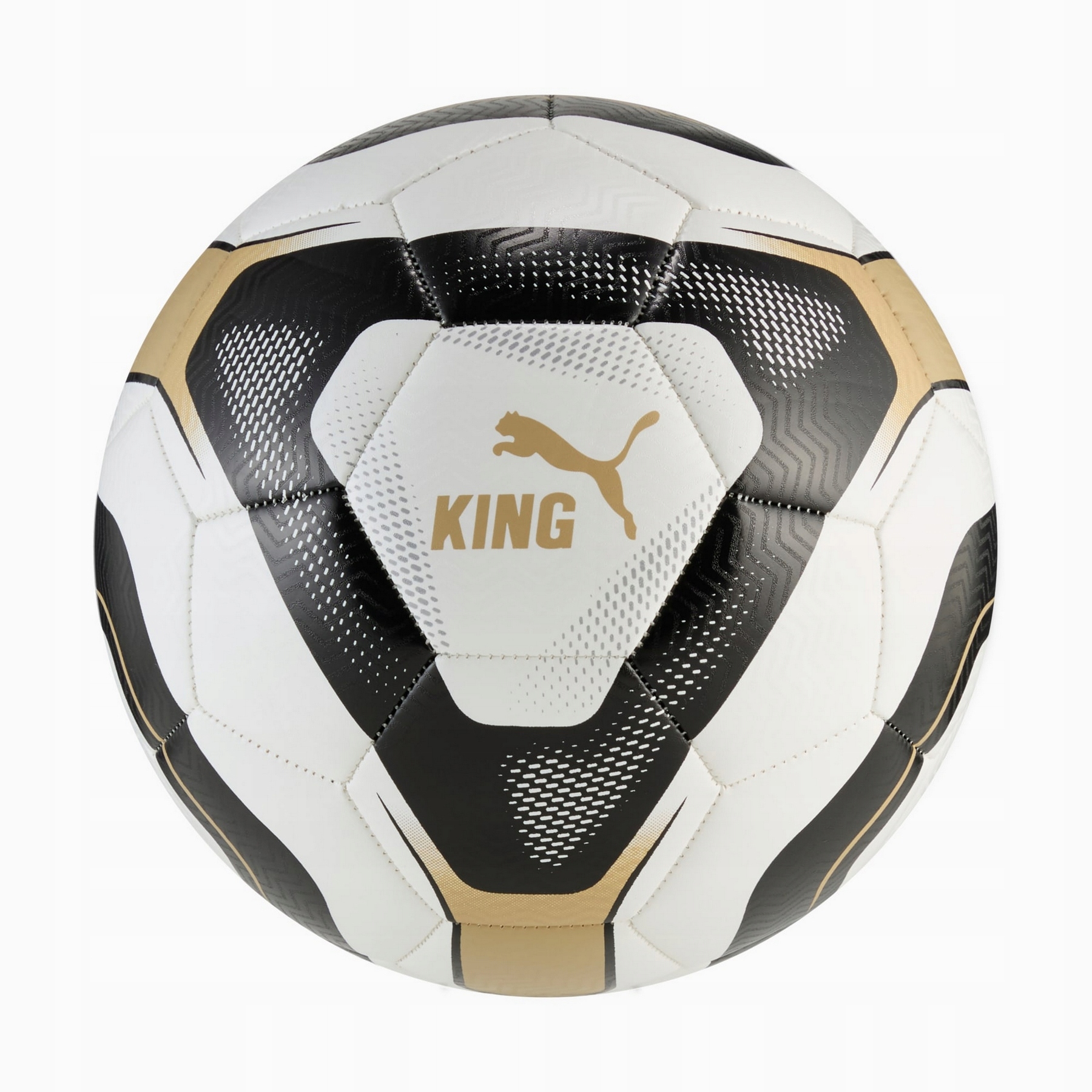 Piłka nożna unisex Puma King biała 08473601 r 4