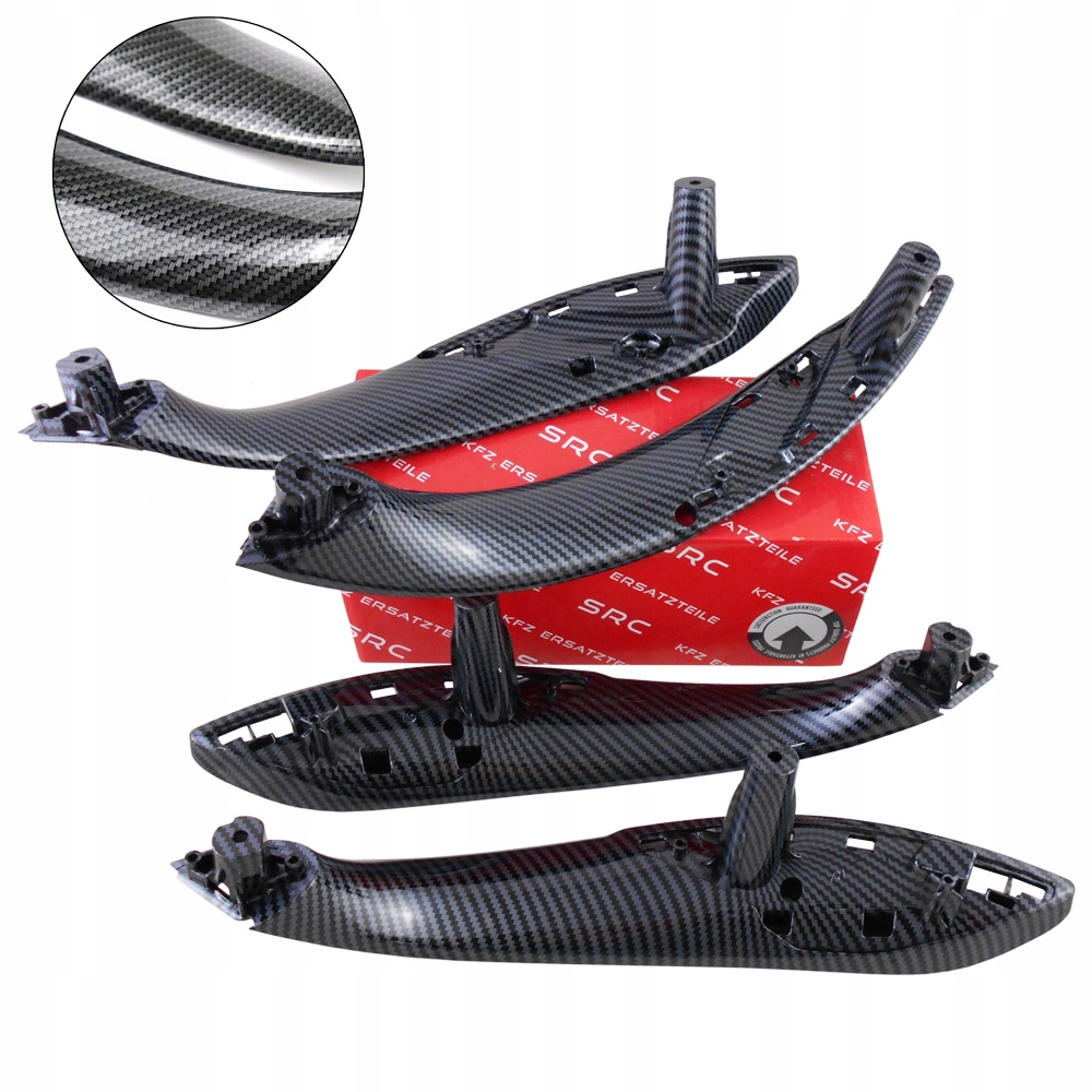 4x Vnitřní Klika Držáku Dveří Přední Zadní Bmw 3 F30 F31 Gt F34 F80 Carbon
