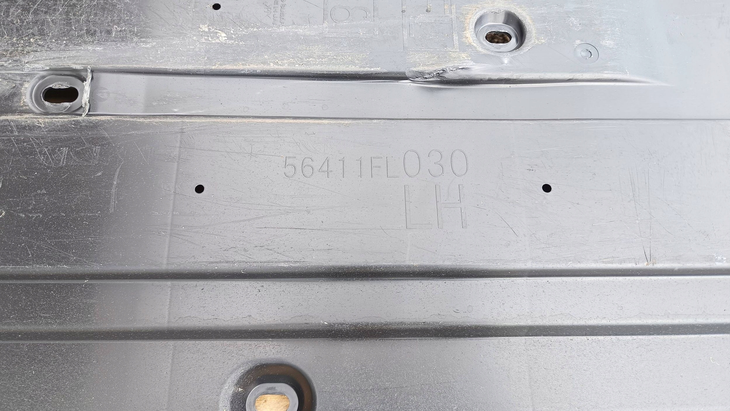 cover chassis dol lower left Subaru WRX VB 2022+