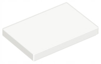

Lego 26603 Tile Płytka 2x3 biała Nowa (1g)