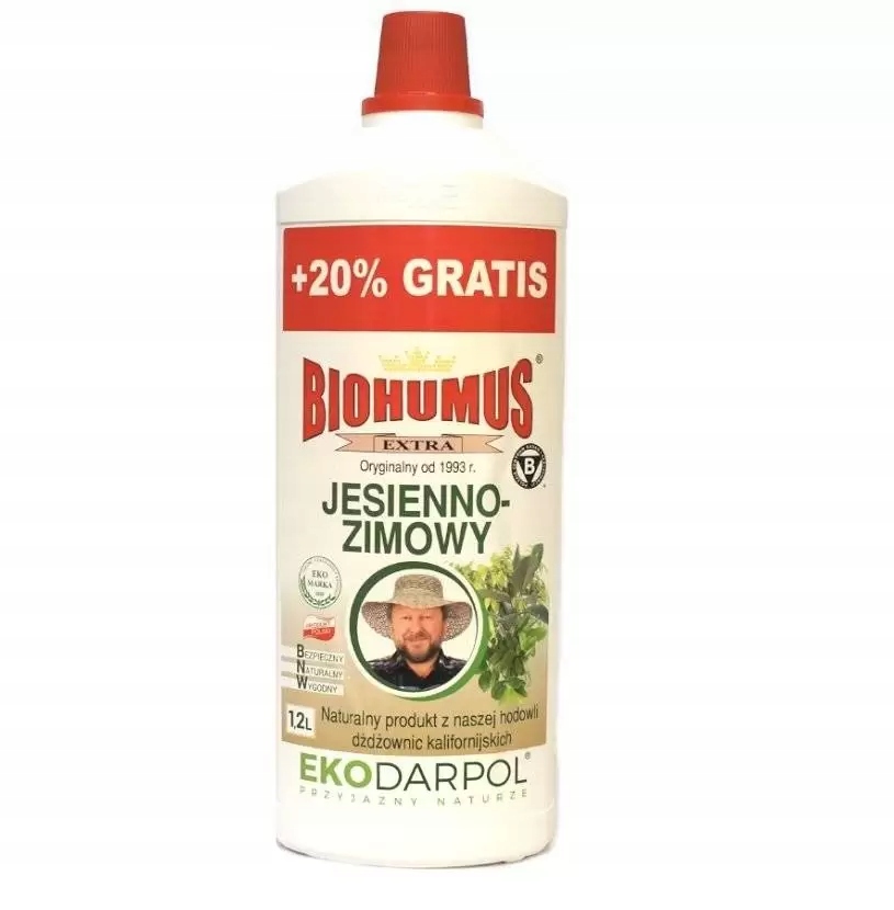 1l+20% Gratis Biohumus Nawóz Jesienno-Zimowy Juka