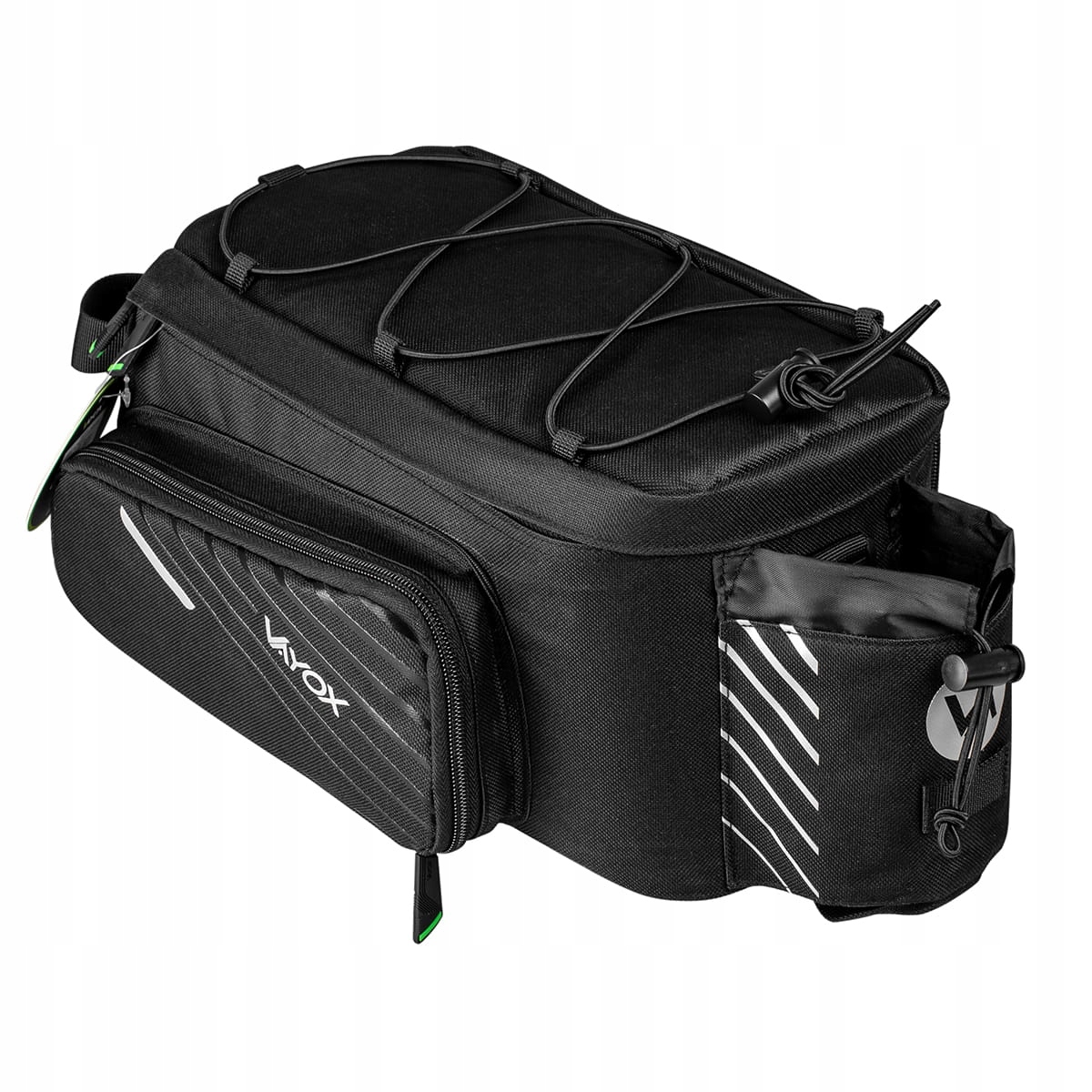 Sakwa na bagażnik roweru torba na ramię Vayox, pojemna wodoodporna na zamek