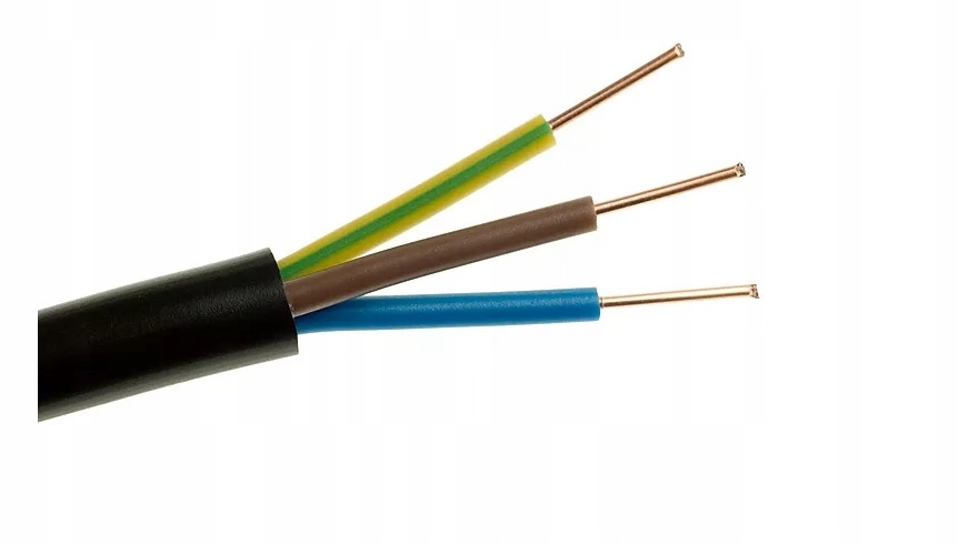 

Kabel Tf Yky 3x2,5 mm2 G-103089 ziemny czarny