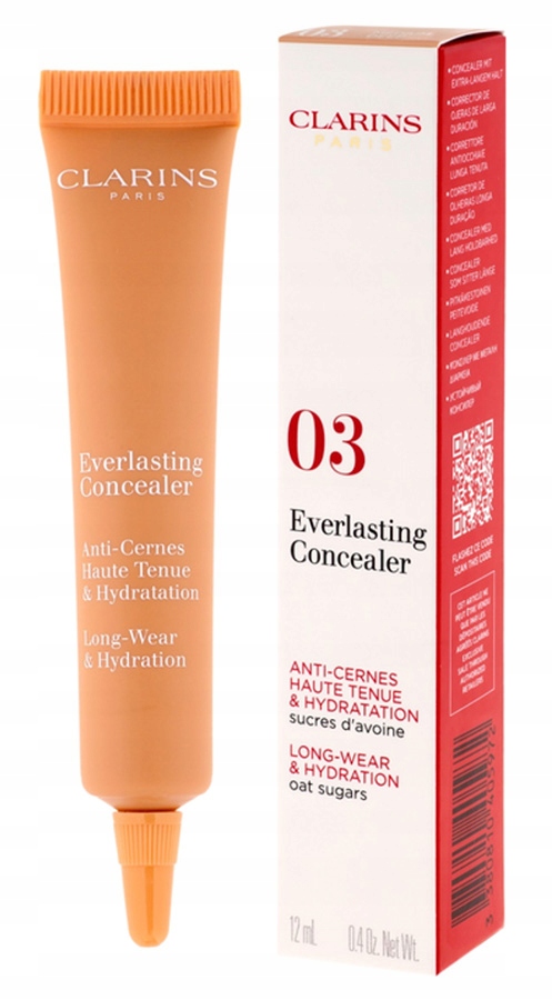 Clarins Everlasting Concealer 03 Medium Deep Korektor pod oči 12 ml