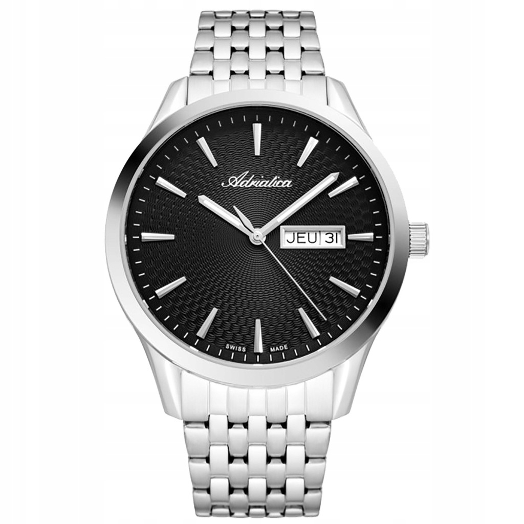 Adriatica pánské hodinky A8327.5114Q na ocelovém náramku se safírovým sklo