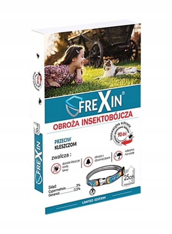

Frexin obroża insektobójcza dla Kota 25cm+GRATISY